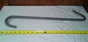 lot 141 image: Canadian National Railroad Meat hook.