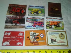 lot 145 image: Tractor Dash plaques