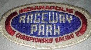 lot 155 image: Indianapolis Raceway Park Patch, Indy 500.