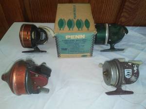 lot 161 image: 4 reels and box.