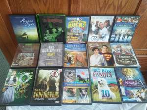 lot 166 image: 25 DVDS, includes 4 sets.