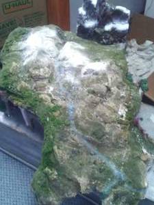 lot 245 image: Tunnel mountain paper mch. Everything present restore