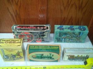 lot 251 image: Avon New in box - trains, see pictures.