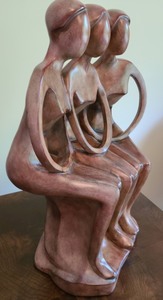 3 Women Wooden Sculpture
