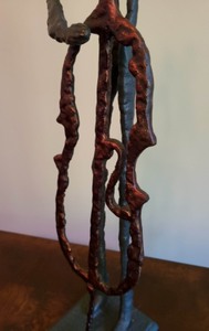 Iron Man Playing Cello Sculpture