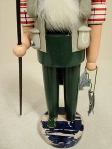 Erzgebirgische Fishing Nutcracker