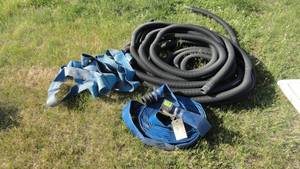 lot 10 image: Discharge HoseCorrugated sump hose