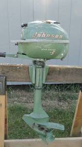 lot 13 image: Seahorse vintage motor