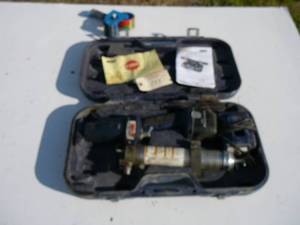lot 177 image: Power grease Gun in case
