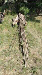 lot 213 image: Rebar, Angle, Pipe, 2x10s