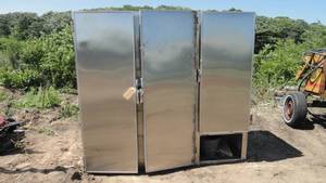 lot 244 image: Stainless Freezer  Smoke House