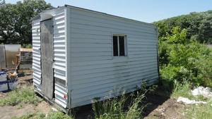 lot 246 image: 74 x 12 Storage Shed Fish House