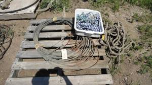 lot 259 image: Roll of cable & rope