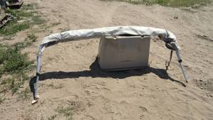 lot 268 image: 6 Bimini top canopy