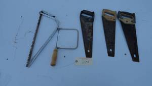 lot 299 image: 5 Saws