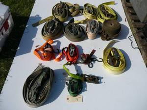 lot 76 image: 14 Ratchet straps
