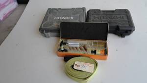 lot 339 image: Hoppie gun cleaning kit, Tow Rope