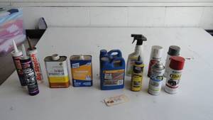 lot 340 image: Lot of misc. products