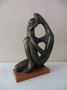 Mother & Child Statue