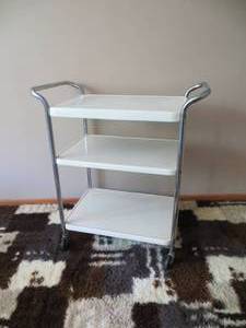 VINTAGE Metal Cart