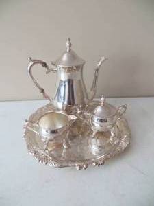 Sheridan E.P. Brass Teaset