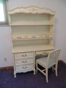 Lighted Desk with Chair