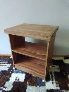 Faux Wooden Cabinet on Wheels