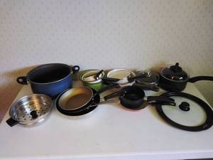 Lot of Pots and Pans