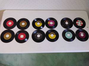 Lot of 12 45RPM Records