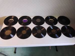 Lot of 10 78RPM Records