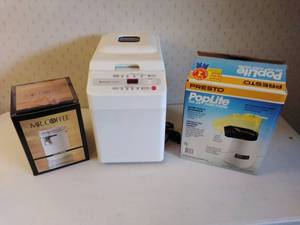 Mr. Coffee & Bread maker & Poplite