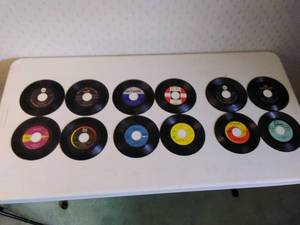 Lot of 12 45RPM Records