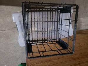lot 24 image: Vintage Bridgeman Metal Milk Crate