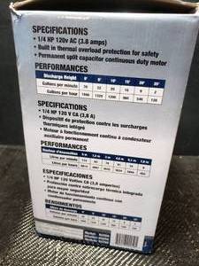 lot 22 image: Superior Submersible Sump Pump