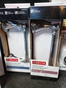 lot 42 image: Lot of Towel Bars, Toilet Paper Holders