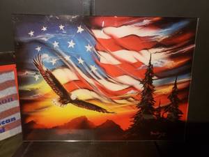 lot 109 image: Patriotic Wall Hangings