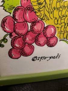 lot 107 image: 2 Fun Wine Decor Wall Hangings