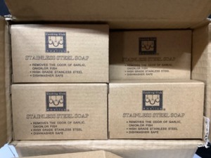 lot 154 image: Lot of Stainless Steel Soap