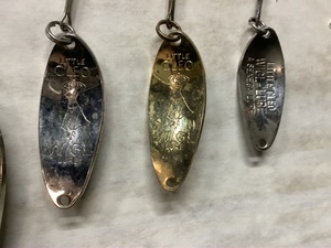 lot 71 image: Vintage Fishing Spoons