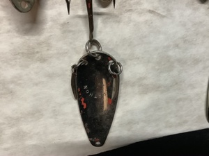 lot 73 image: SmMed Vintage Fishing Spoons