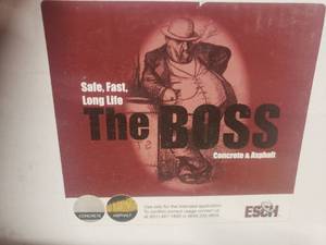 lot 8 image: 3 New Esch The Boss 18 Saw Blades