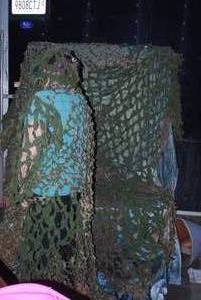 lot 48 image: Military Issue Camo Nets