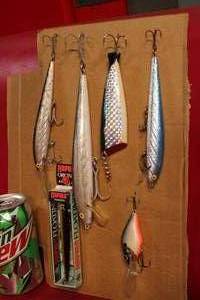 lot 70 image: Vintage Floater Fishing Lures