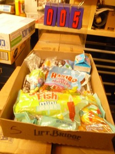 Flat of Candy. As shown. All Late 2020 or 2021 Best By Date.