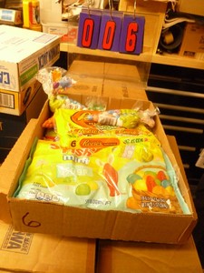 Flat of Candy. As shown. All Late 2020 or 2021 Best By Date.