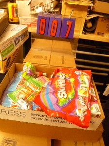 Flat of Candy. As shown. All Late 2020 or 2021 Best By Date.