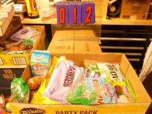 Flat of Candy. As shown. All Late 2020 or 2021 Best By Date.