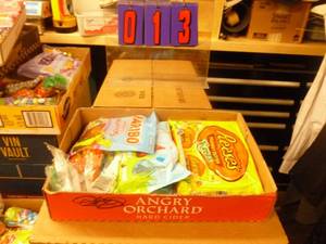 Flat of Candy. As shown. All Late 2020 or 2021 Best By Date.