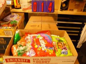 Flat of Candy. As shown. All Late 2020 or 2021 Best By Date.