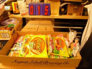 Flat of Candy. As shown. All Late 2020 or 2021 Best By Date.